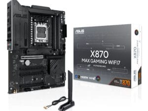 ASUS X870 MAX GAMING WIFI7 AMD X870 Sokkel AM5 ATX