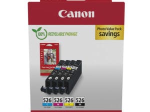 Canon 4540B019 blækpatron 4 stk Original Sort, Blå, Magenta, Gul