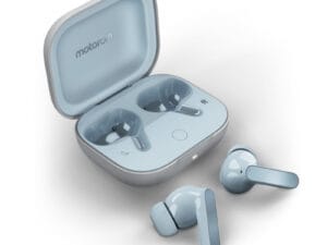 Motorola Moto Buds Hovedtelefoner Trådløs I ørerne Opkald/Musik/Sport/Hverdag Bluetooth Blå