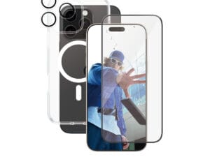 PanzerGlass CARE by ® Flagship 3-in-1 Bundle iPhone 16 Pro Max Klar skærmbeskytter Apple 1 stk
