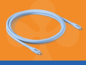 CLUB3D CAC-3003 USB-kabel USB4 Gen 3x2 2 m USB C Blå