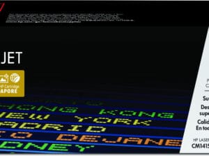 HP 128A Cyan Original LaserJet Toner Cartridge tonerpatron 1 stk Blå