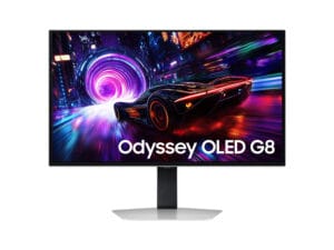 Samsung S32FG810SU computerskærm 81,3 cm (32") 2160 x 3840 pixel 4K Ultra HD OLED Sølv