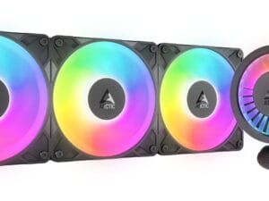 ARCTIC Liquid Freezer III Pro 360 A-RGB Processor Væskekølingssæt 12 cm Sort 1 stk