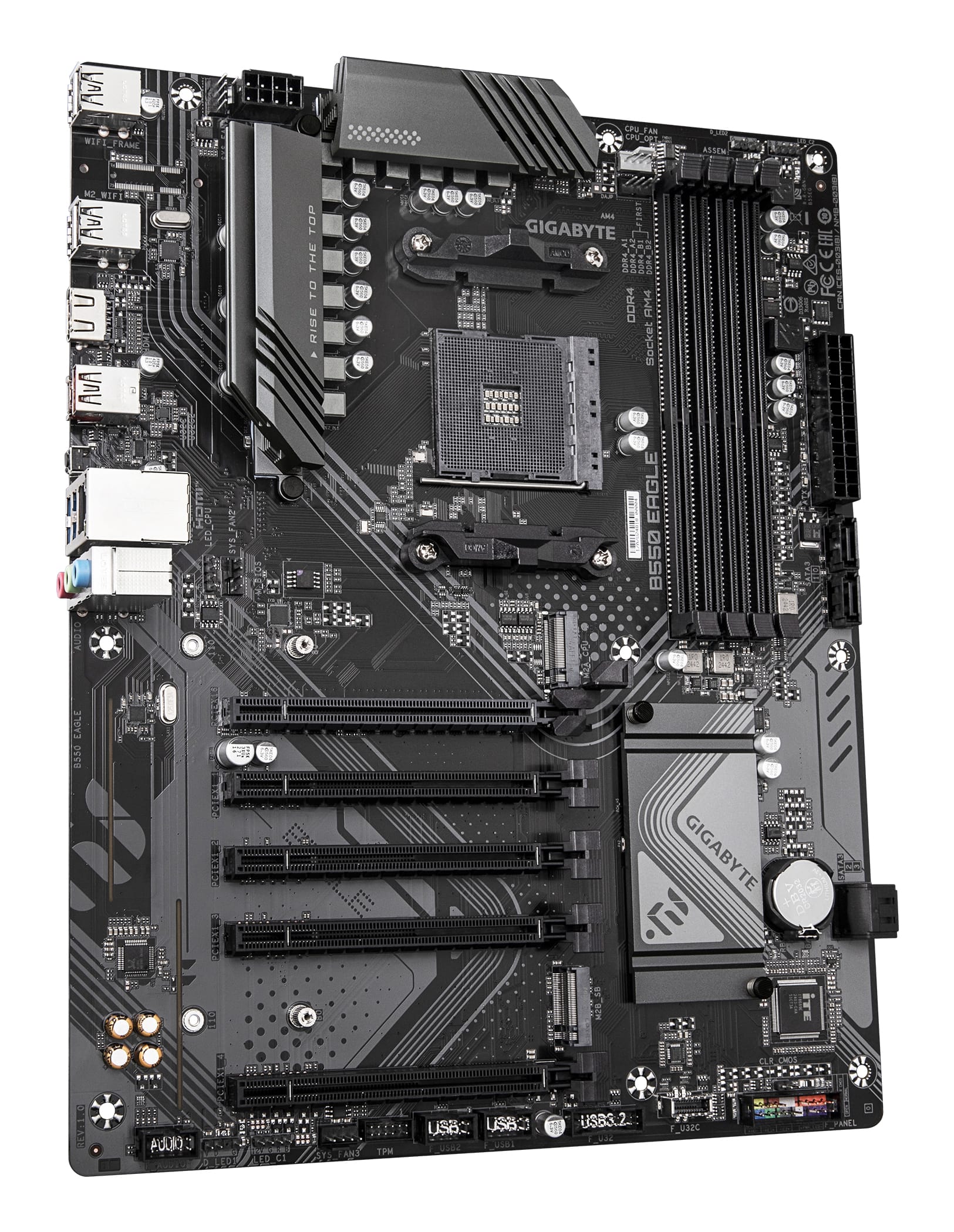 GIGABYTE B550 EAGLE bundkort AMD B550 Stik AM4 ATX - Billede 3