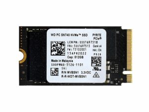 WD PC SN740 512GB NVMe SSD 2242