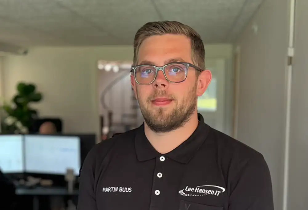 Billede af IT Supporter Martin Buus