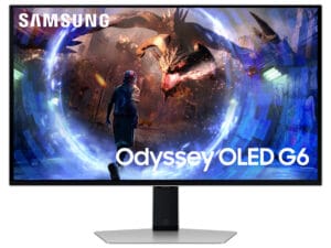 Samsung G60SD computerskærm 68,6 cm (27") 2560 x 1440 pixel Quad HD OLED Sølv