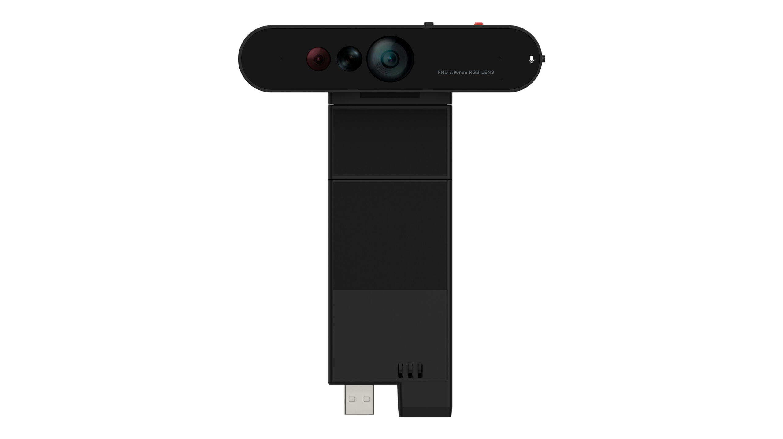 Lenovo ThinkVision MC60 webcam 1920 x 1080 pixel USB 2.0 Sort