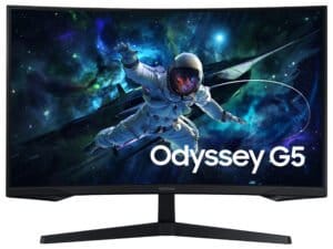 Samsung Odyssey S32CG552EU computerskærm 81,3 cm (32") 2560 x 1440 pixel Quad HD LED Sort