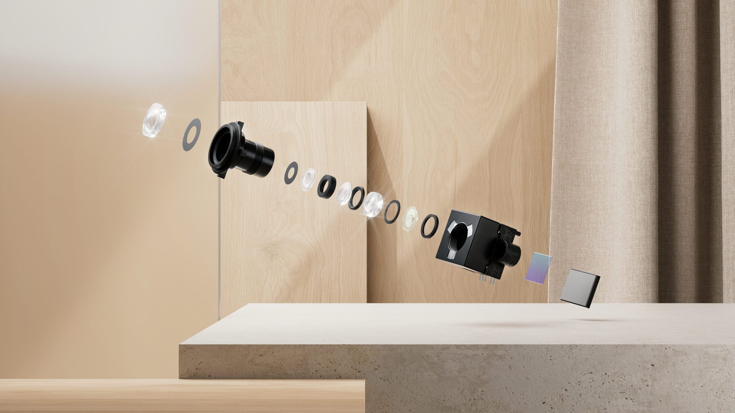 Logitech MX Brio 705 for Business webcam 8,5 MP 4096 x 2160 pixel USB 3.2 Gen 1 (3.1 Gen 1) Aluminium, Sort - Billede 7