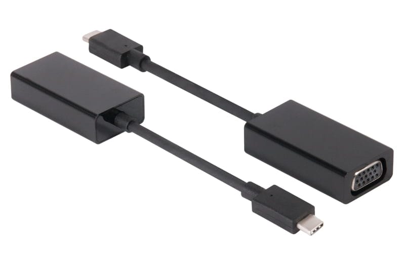 CLUB3D USB Type C to VGA Active Adapter USB C Sort - Billede 4