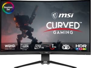 MSI MAG 325CQRF QD computerskærm 80 cm (31.5") 2560 x 1440 pixel Wide Quad HD Sort