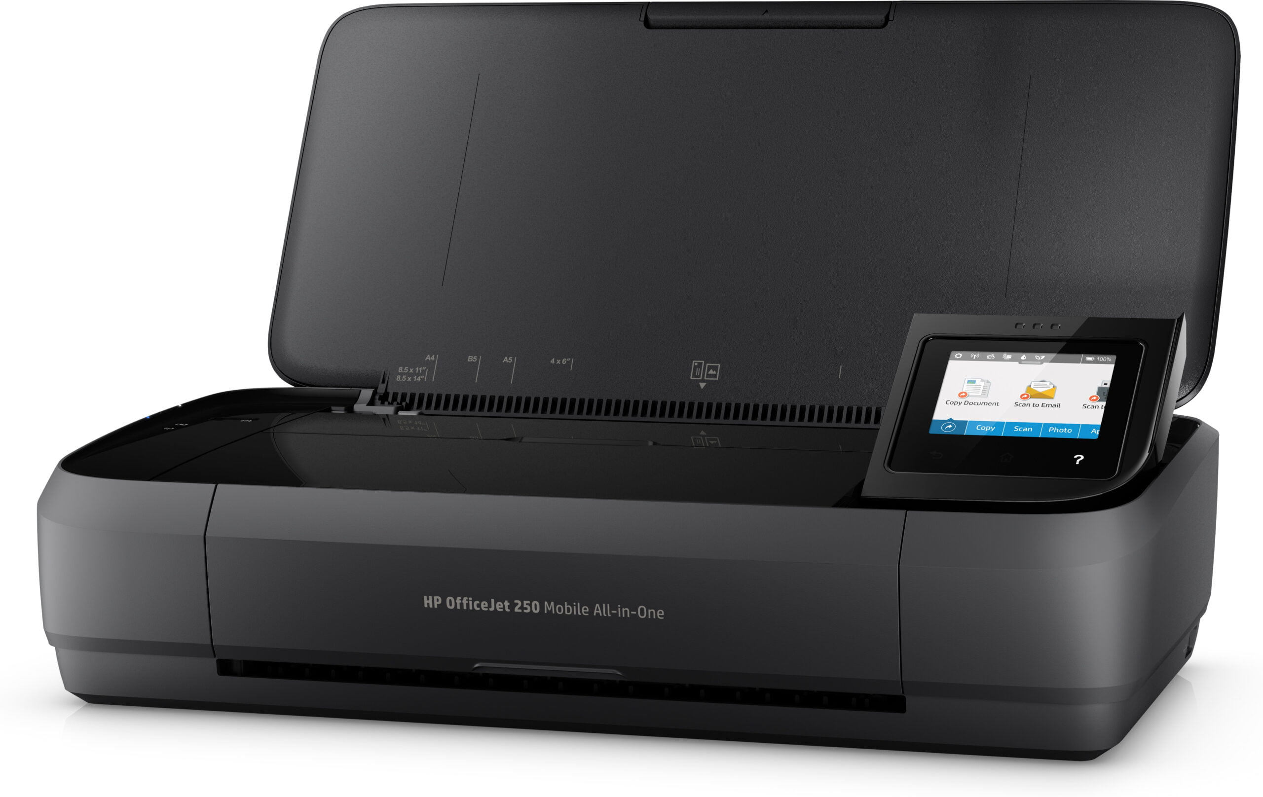 HP OfficeJet 250 Mobile All-in-One Printer Termisk inkjet A4 4800 x 1200 dpi 10 sider pr. minut Wi-Fi - Billede 2