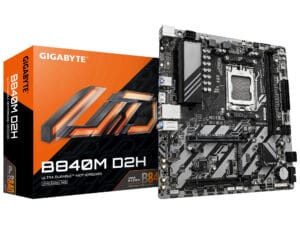GIGABYTE B840M D2H bundkort AMD B840 Sokkel AM5 micro ATX