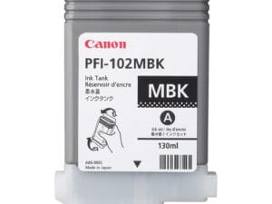 Canon PFI-102MBK blækpatron Original Mat sort
