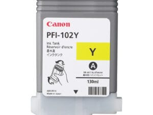 Canon PFI-102Y blækpatron Original Gul