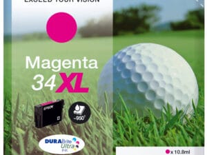 Epson Golf ball C13T34734010 blækpatron 1 stk Original Højt (XL) udbytte Magenta