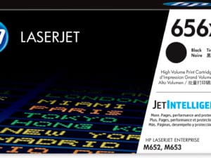 HP 656X High Yield Black Original LaserJet Toner Cartridge tonerpatron 1 stk