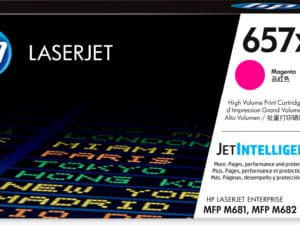 HP 657X High Yield Magenta Original LaserJet Toner Cartridge tonerpatron 1 stk