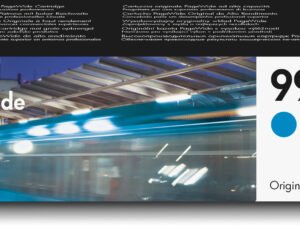 HP 991X High Yield Cyan Original PageWide Cartridge blækpatron 1 stk Højt (XL) udbytte Blå