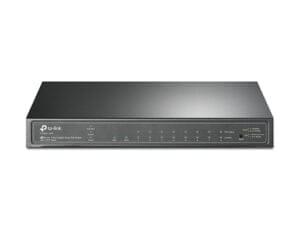 TP-Link T1500G-10PS(TL-SG2210P) Administreret L2 Gigabit Ethernet (10/100/1000) Strøm over Ethernet (PoE) Sort