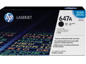 HP 647A Black Original LaserJet Toner Cartridge tonerpatron 1 stk