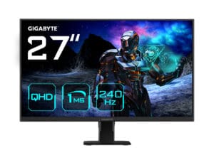 GIGABYTE GS27Q X computerskærm 68,6 cm (27") 2560 x 1440 pixel Quad HD LCD Sort
