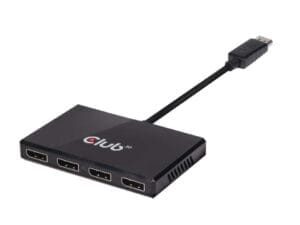 CLUB3D CSV-6400 video-splitter 4x DisplayPort