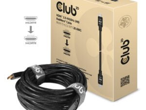 CLUB3D CAC-2313 HDMI-kabel HDMI Type A (Standard) Sort
