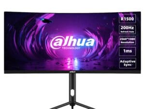 Dahua Technology LM30-E330CA computerskærm 76,2 cm (30") 2560 x 1080 pixel UltraWide Full HD LCD Sort, Rød