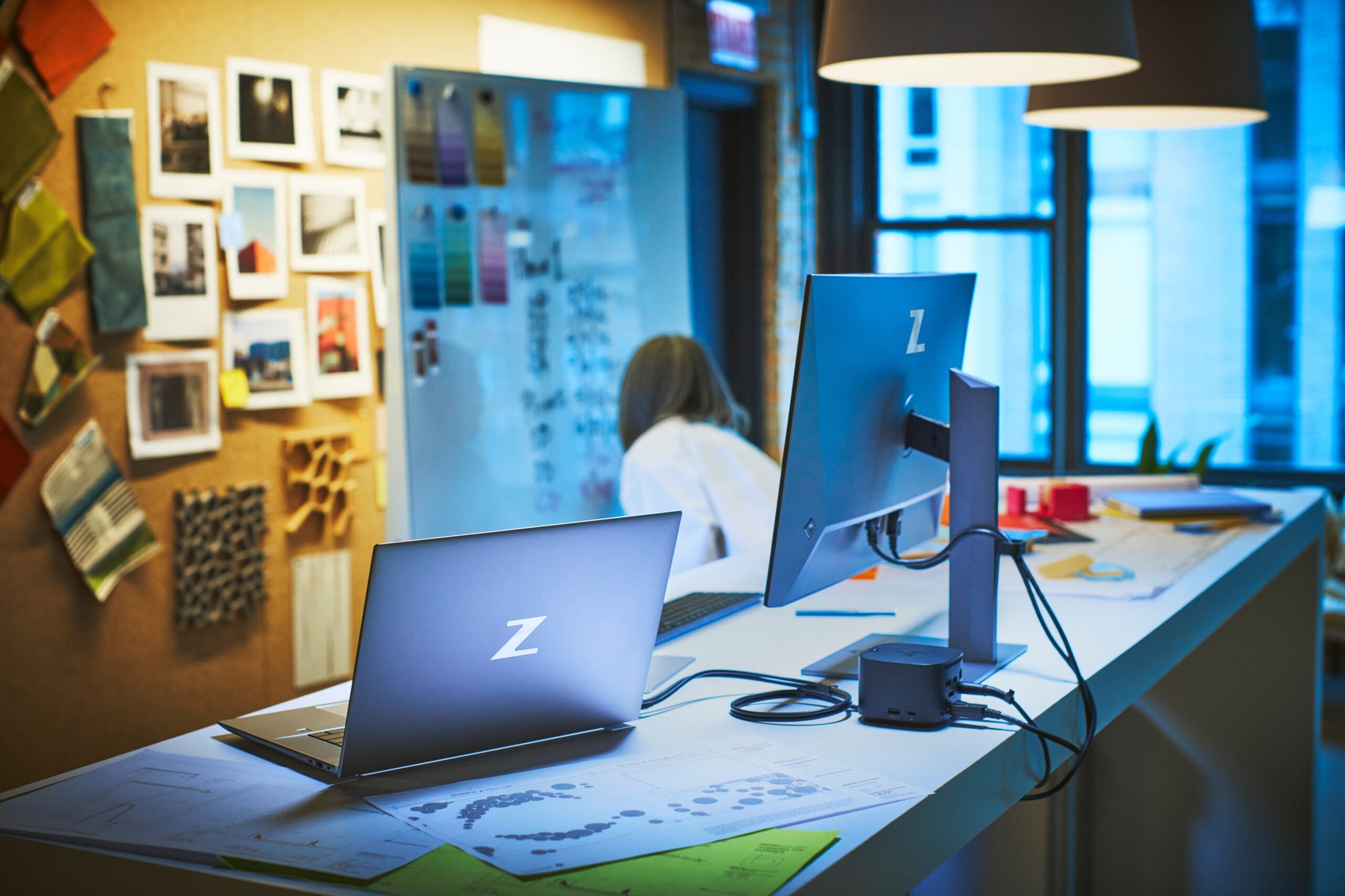 HP Thunderbolt Dock 280W G4 w/Combo Cable Ledningsført Thunderbolt 4 Sort - Billede 5