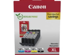 Canon 2052C006 blækpatron 4 stk Original Højt (XL) udbytte Sort, Blå, Magenta, Gul