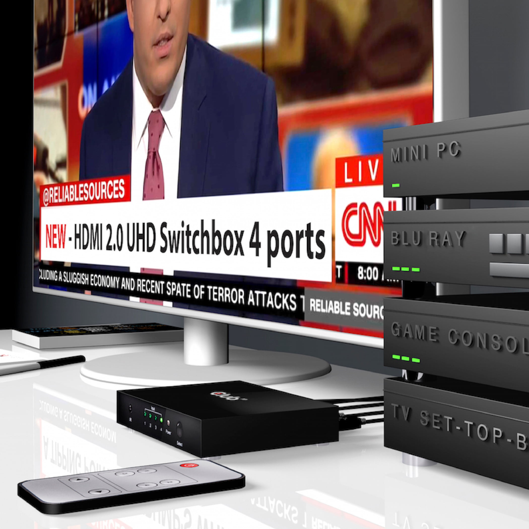 CLUB3D CSV-1370 video-splitter 1 - Billede 10