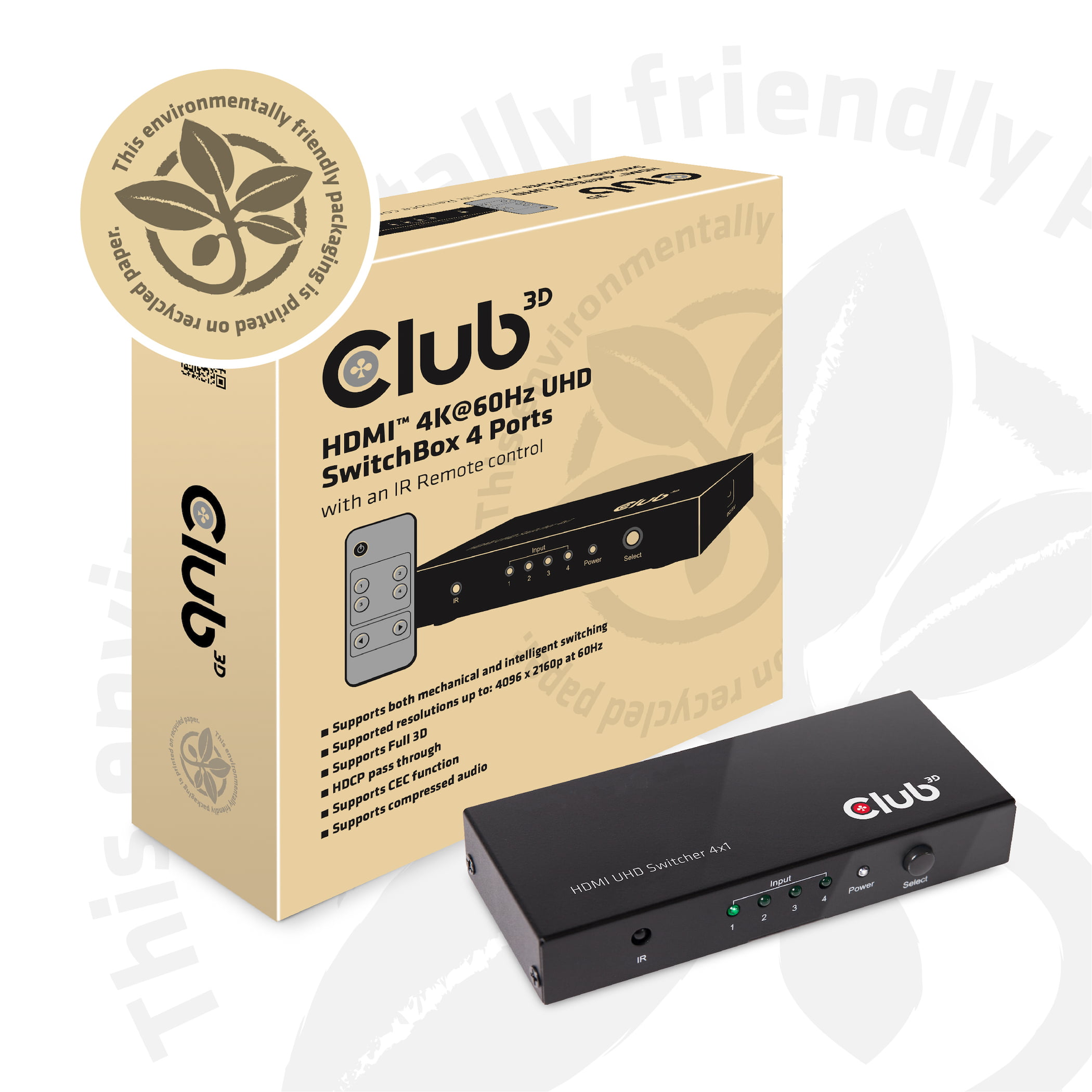 CLUB3D CSV-1370 video-splitter 1 - Billede 11