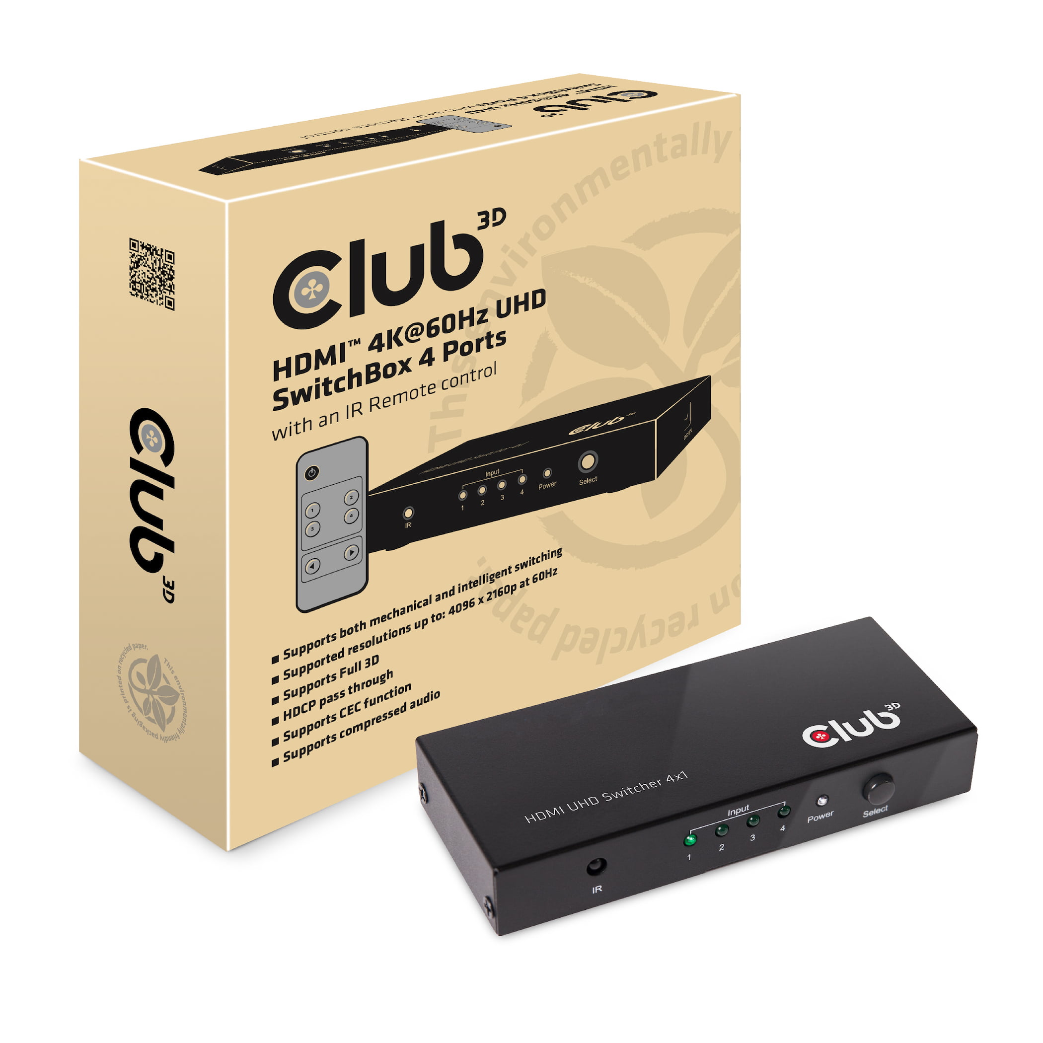 CLUB3D CSV-1370 video-splitter 1 - Billede 13