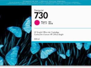 HP 730 300-ml Magenta DesignJet Ink Cartridge blækpatron 1 stk Original Højt (XL) udbytte