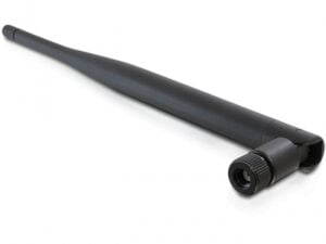 DeLOCK WLAN Antenne 19.5cm Sort