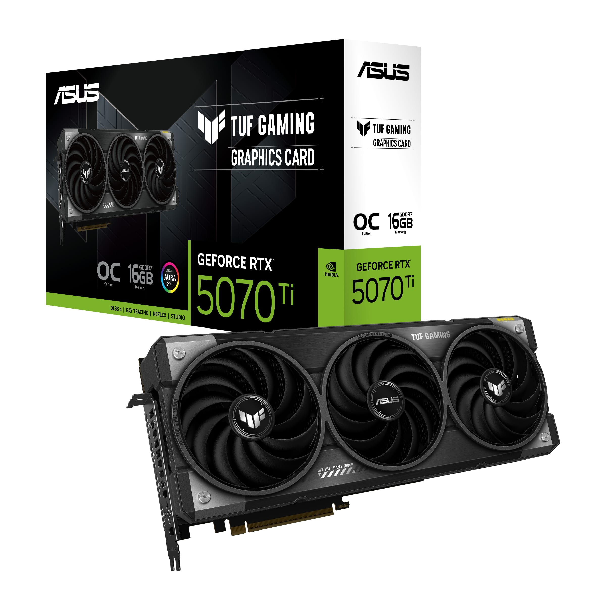 ASUS TUF Gaming TUF-RTX5070TI-O16G-GAMING NVIDIA GeForce RTX 5070 Ti 16 GB GDDR7 - Billede 11
