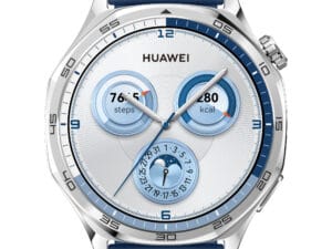 Huawei WATCH GT5 46mm 3,63 cm (1.43") AMOLED Digital 466 x 466 pixel Rustfrit stål GPS (satellit)
