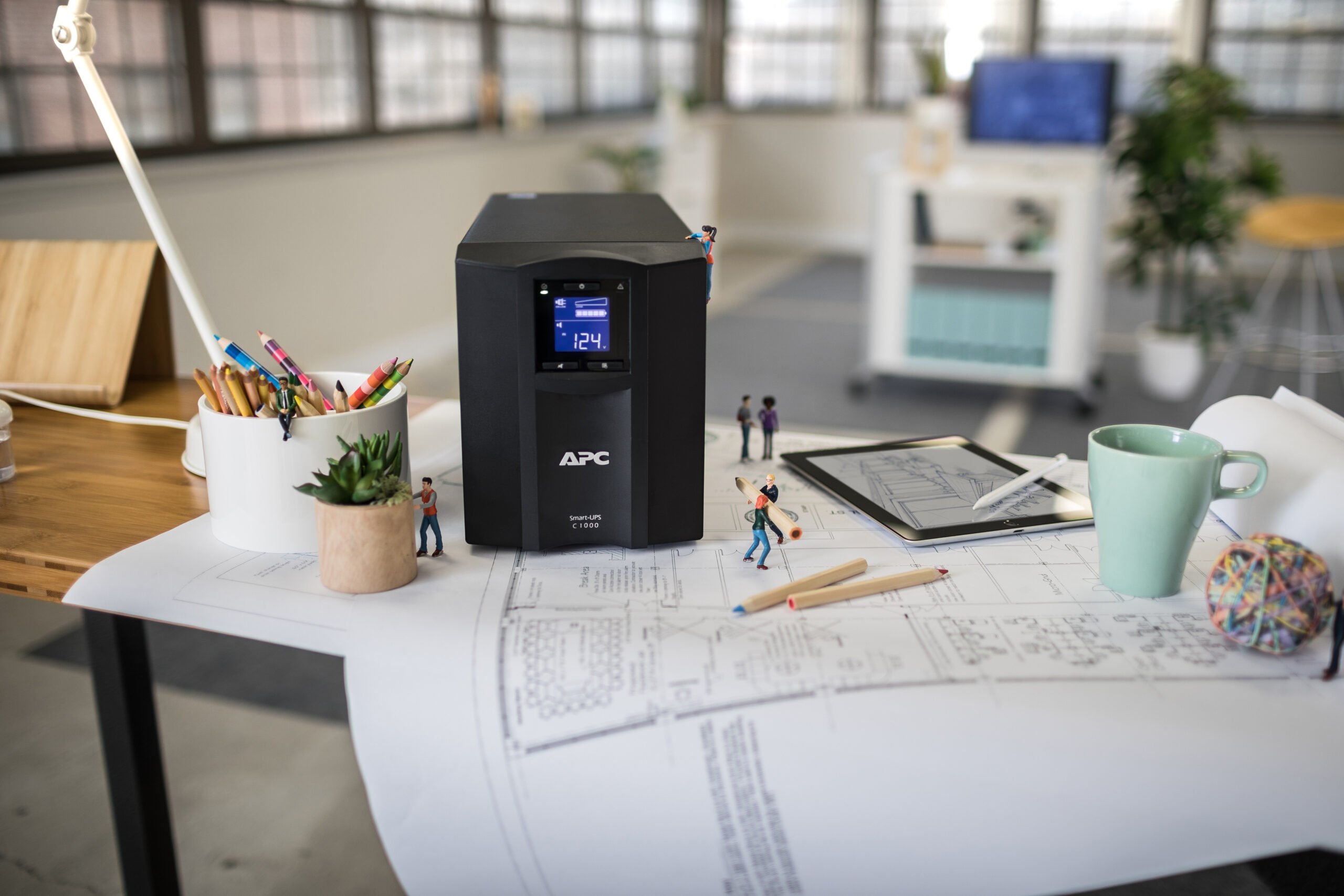 APC SMC1000IC UPS-enhed Interaktivt indgangsstik 1 kVA 600 W 8 AC stikkontakt(er) - Billede 6