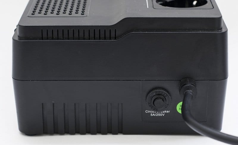 APC BV500I-GR UPS-enhed Interaktivt indgangsstik 0,5 kVA 300 W 4 AC stikkontakt(er) - Billede 5