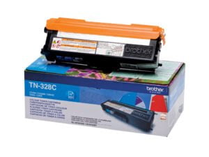 Brother TN-328C tonerpatron 1 stk Original Blå
