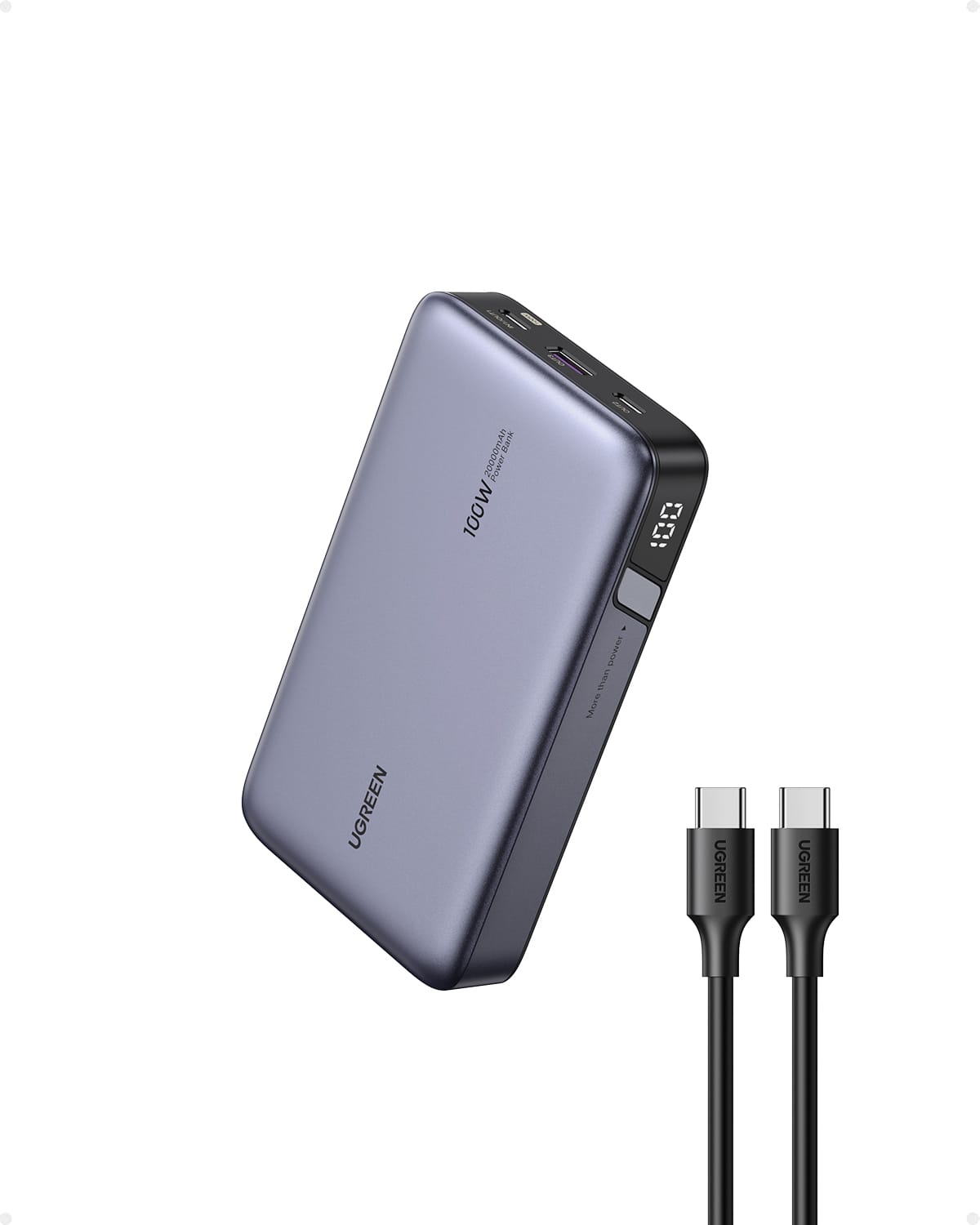 Ugreen 25188 powerbank 20000 mAh Grå - Billede 2