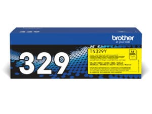 Brother TN-329Y tonerpatron 1 stk Original Gul