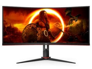 AOC G2 CU34G2XP computerskærm 86,4 cm (34") 3440 x 1440 pixel UltraWide Quad HD LED Sort