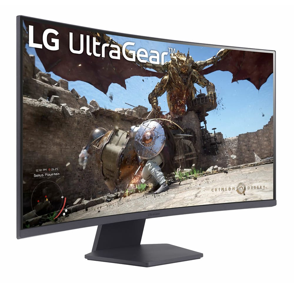 LG 32GS60QC-B computerskærm 80 cm (31.5") 2560 x 1440 pixel Quad HD LCD Sort - Billede 4