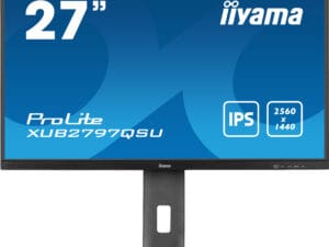iiyama ProLite XUB2797QSU-B2 computerskærm 68,6 cm (27") 2560 x 1440 pixel 4K Ultra HD LED Sort