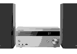 Grundig CMS 4000 BT DAB+ Home audio micro system 100 W Sort, Sølv