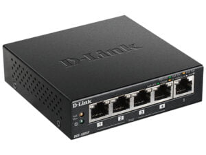 D-Link DGS-1005P Ikke administreret L2 Gigabit Ethernet (10/100/1000) Strøm over Ethernet (PoE) Sort